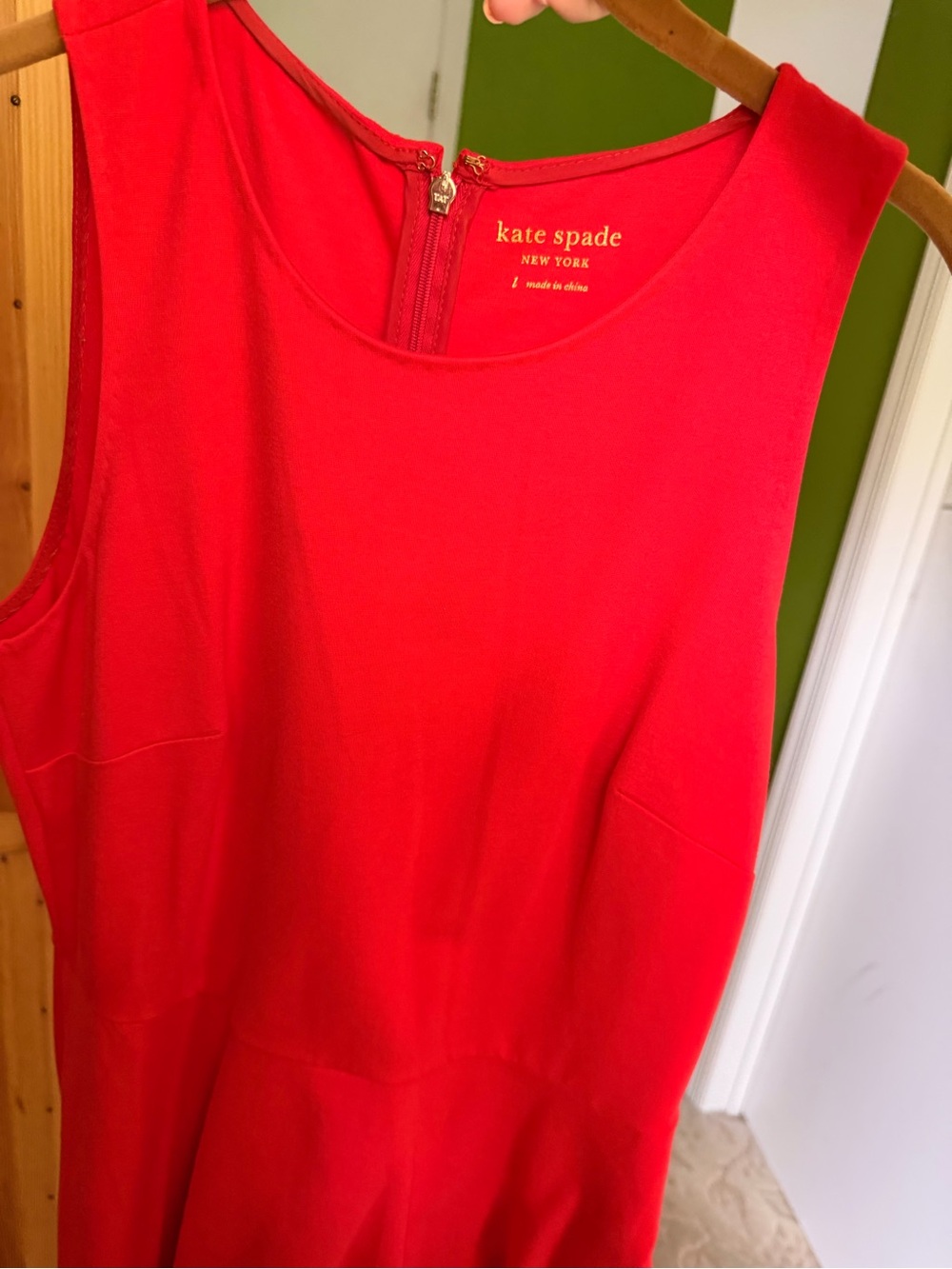 Kate Spade Fit & Flare Colorblock Mini Dress - Picture 8 of 9